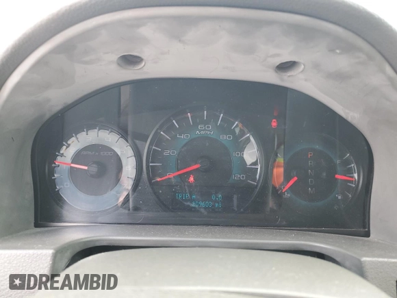 2012 Ford Fusion SEL with VIN 3FAHP0JG8CR274308, listed as a Copart auction lot 61644845 with 209,603 mi miles and Salvage title. Bid and sale history available at DreamBid. Image 9.