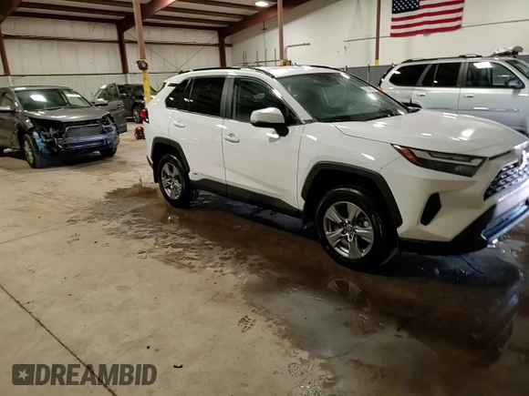 2023 Toyota RAV4 Hybrid XLE with VIN 4T3RWRFV8PU092848, listed as a Copart auction lot 51754275 with 20,841 mi miles and Salvage Title. Bid and sale history available at carsss.com. Image 14.