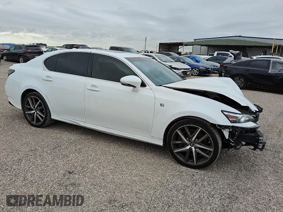 2018 Lexus GS 350 z VIN JTHBZ1BL5JA013669, wystawiony jako Copart lot #82099394 z przebiegiem 97 920 mil mil oraz Szkoda całkowita • Salvage title. Historia ofert i sprzedaży dostępna na DreamBid. Obrazek 4.