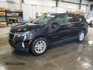 2023 Chevrolet Equinox LT z VIN 3GNAXKEG6PL264846, wystawiony jako Copart lot #61380385 z przebiegiem 62 214 mil mil oraz Czysty tytuł • Clean title. Historia ofert i sprzedaży dostępna na DreamBid. Obrazek 1.