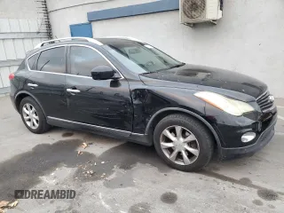 2010 Infiniti EX Journey with VIN JN1AJ0HP0AM701508, listed as a Copart auction lot 87031794 with 143,018 mi miles and Salvage Title. Bid and sale history available at DreamBid. Image 4.