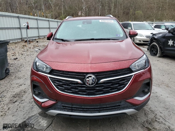 2022 Buick Encore GX Select with VIN KL4MMESL9NB141911, listed as a Copart auction lot 81673254 with 39,020 mi miles and Salvage Title. Bid and sale history available at carsss.com. Image 5.