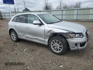 2012 Audi Q5 Premium with VIN WA1CFAFP1CA116306, listed as a Copart auction lot 53189945 with 138,420 mi miles and Salvage title. Bid and sale history available at DreamBid. Image 4.