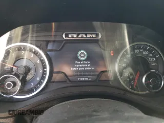 2019 Ram 1500 Laramie with VIN 1C6SRFDT5KN713298, listed as a Copart auction lot 51713624 with 118,908 mi miles and Salvage Title. Bid and sale history available at carsss.com. Image 9.