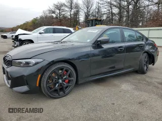 2025 BMW 3 Series M340i xDrive with VIN 3MW69FT01S8F00060, listed as a Copart auction lot 84993644 with Not Provided miles and Salvage Title. Bid and sale history available at carsss.com. Image 1.