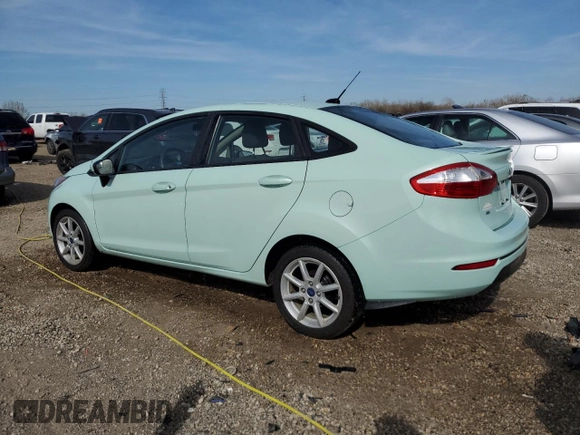 2017 Ford Fiesta SE with VIN 3FADP4BJXHM137312, listed as a Copart auction lot 53076325 with 39,068 mi miles and Salvage Title. Bid and sale history available at DreamBid. Image 2.