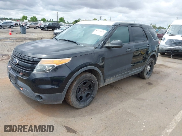2013 Ford Police Interceptor Utility z VIN 1FM5K8AR6DGC72895, wystawiony jako IAAI lot #42239370 z przebiegiem 210 128 mil mil oraz . Historia ofert i sprzedaży dostępna na DreamBid. Obrazek 17.