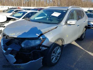 2016 Nissan Rogue S with VIN 5N1AT2MM8GC730313, listed as a IAAI auction lot 40823920 with 140,036 mi miles. Bid and sale history available at carsss.com. Image 17.
