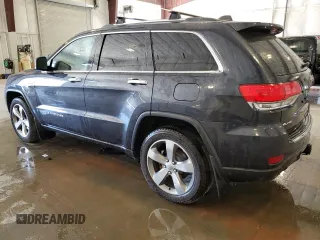 2014 Jeep Grand Cherokee Limited with VIN 1C4RJFBG4EC395386, listed as a Copart auction lot 55789105 with 134,488 mi miles and Salvage title. Bid and sale history available at DreamBid. Image 2.