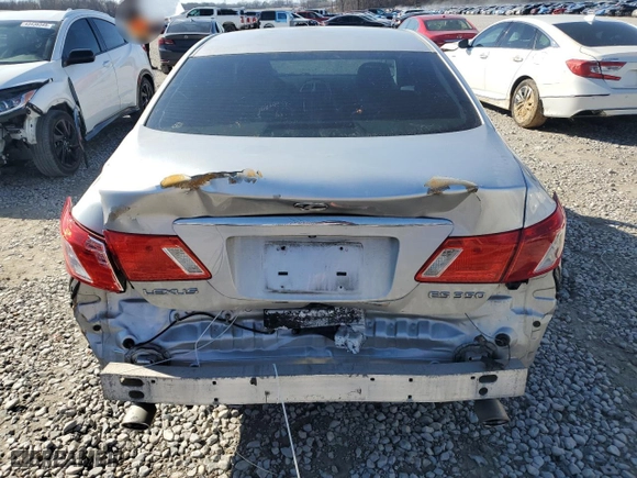 2008 Lexus ES 350 with VIN JTHBJ46G382206624, listed as a Copart auction lot 42754565 with NaN miles and Salvage Title. Bid and sale history available at carsss.com. Image 6.