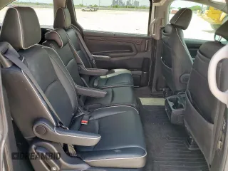 2022 Honda Odyssey Elite with VIN 5FNRL6H95NB066055, listed as a Copart auction lot 59258315 with 43,570 mi miles and Salvage title. Bid and sale history available at DreamBid. Image 11.