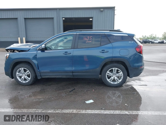 2024 GMC Terrain SLE z VIN 3GKALMEG4RL249642, wystawiony jako IAAI lot #42248039 z przebiegiem 11 695 mil mil oraz . Historia ofert i sprzedaży dostępna na DreamBid. Obrazek 14.