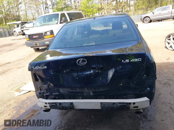 2004 Lexus LS 430 with VIN JTHBN36F740134774, listed as a IAAI auction lot 42023215 with 231,806 mi miles. Bid and sale history available at carsss.com. Image 16.
