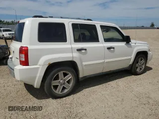2007 Jeep Patriot Limited with VIN 1J8FF48W07D383667, listed as a Copart auction lot 62995905 with 274,250 mi miles and Salvage title. Bid and sale history available at DreamBid. Image 3.