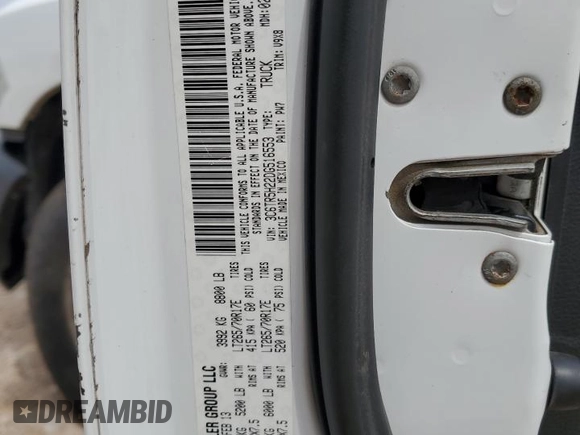 2013 Ram 2500 Tradesman с VIN 3C6TR5H22DG516553, выставлен на аукционе Copart как лот 51533585 с пробегом 205 341 миль миль и Чистый • Clean title. История ставок и продаж доступна на DreamBid. Изображение 12.