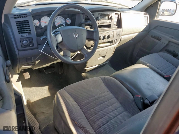2007 Dodge Ram 1500 ST with VIN 1D7HA16K57J643615, listed as a Copart auction lot 46491345 with 168,407 mi miles and Salvage Title. Bid and sale history available at carsss.com. Image 8.