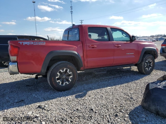 2017 Toyota Tacoma SR5 with VIN 3TMCZ5AN6HM070184, listed as a Copart auction lot 46670515 with 0 mi miles and Salvage Title. Bid and sale history available at carsss.com. Image 3.