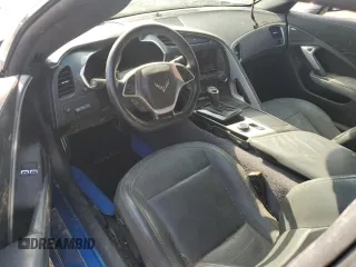 2015 Chevrolet Corvette Z06 2LZ with VIN 1G1YS2D65F5603022, listed as a Copart auction lot 66616584 with Not provided miles and Salvage title. Bid and sale history available at DreamBid. Image 8.