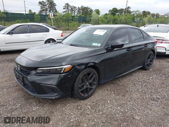 2022 Honda Civic Sport z VIN 2HGFE2F52NH552470, wystawiony jako IAAI lot #42315098 z przebiegiem 55 292 mil mil oraz . Historia ofert i sprzedaży dostępna na DreamBid. Obrazek 2.
