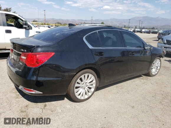 2015 Acura RLX Technology with VIN JH4KC1F50FC000840, listed as a Copart auction lot 73849204 with 147,403 mi miles and Clean title. Bid and sale history available at DreamBid. Image 3.
