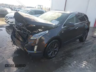 2018 Cadillac XT5 Premium Luxury FWD with VIN 1GYKNERS6JZ208094, listed as a IAAI auction lot 41341228 with 88,068 mi miles. Bid and sale history available at carsss.com. Image 2.