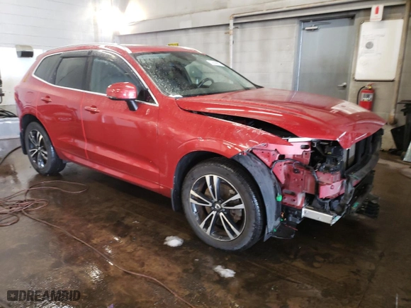 2018 Volvo XC60 Momentum with VIN YV4A22RK8J1014767, listed as a Copart auction lot 44696665 with 49,748 mi miles and Salvage Title. Bid and sale history available at carsss.com. Image 4.