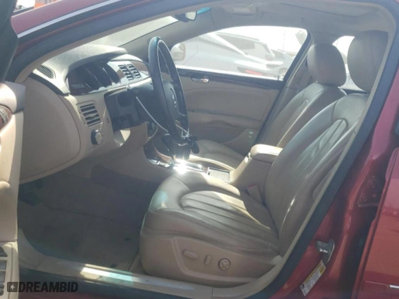 2010 Buick Lucerne CXL Premium with VIN 1G4HJ5EM8AU120806, listed as a Copart auction lot 75360884 with 117,684 mi miles and Salvage Title. Bid and sale history available at carsss.com. Image 7.