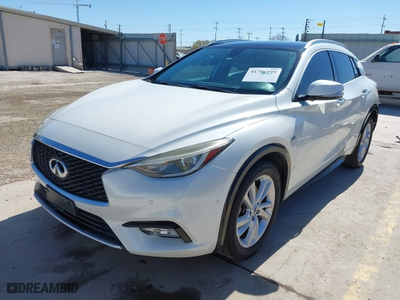 2018 Infiniti QX30 SPORT with VIN SJKCH5CP5JA041972, listed as a IAAI auction lot 41706195 with 56,232 mi miles. Bid and sale history available at carsss.com. Image 21.