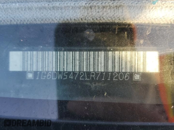 1990 Cadillac Brougham z VIN 1G6DW5472LR711206, wystawiony jako Copart lot #75627814 z przebiegiem Nie podano mil oraz Nie do naprawy. Historia ofert i sprzedaży dostępna na DreamBid. Obrazek 13.