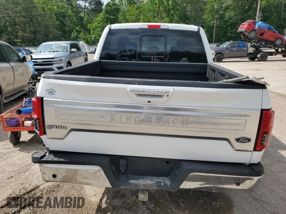 2019 Ford F-150 XL with VIN 1FTEW1E51KFD33077, listed as a Copart auction lot 53943415 with 74,754 mi miles and Salvage title. Bid and sale history available at DreamBid. Image 6.