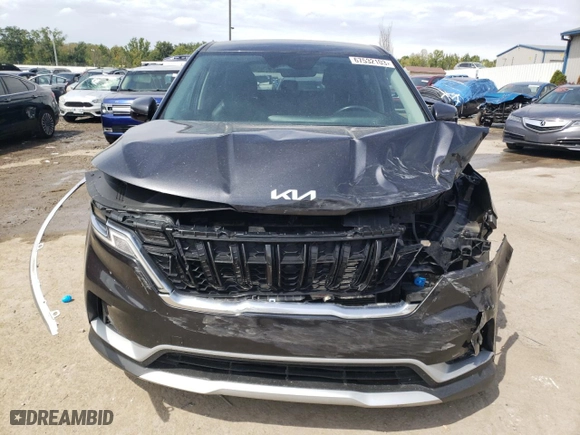 2022 Kia Carnival LXS with VIN KNDNB4H37N6136345, listed as a Copart auction lot 67532103 with 43,809 mi miles and Salvage Title. Bid and sale history available at carsss.com. Image 5.
