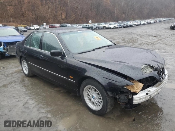 1999 BMW 5 Series 528iA with VIN WBADM6337XBY33191, listed as a Copart auction lot 82470594 with 145,691 mi miles and Non Repairable. Bid and sale history available at carsss.com. Image 4.
