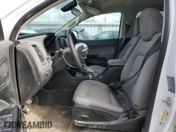 2022 Chevrolet Colorado 2WD Work Truck with VIN 1GCGSBEN8N1316515, listed as a Copart auction lot 75870244 with 31,751 mi miles and Salvage title. Bid and sale history available at DreamBid. Image 7.