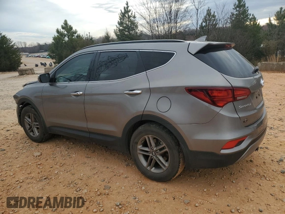 2017 Hyundai Santa Fe 2.4L с VIN 5NMZU3LB1HH027651, выставлен на аукционе Copart как лот 48318065 с пробегом 77 360 миль миль и Списание • Salvage title. История ставок и продаж доступна на DreamBid. Изображение 2.