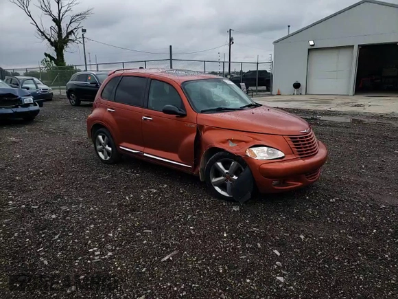 2003 Chrysler PT Cruiser GT with VIN 3C8FY78GX3T601063, listed as a Copart auction lot 57888885 with 77,018 mi miles and Non repairable. Bid and sale history available at DreamBid. Image 13.