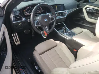 2022 BMW 2 Series M240i xDrive with VIN 3MW53CM0XN8C61591, listed as a Copart auction lot 45224845 with 24,015 mi miles and Salvage title. Bid and sale history available at DreamBid. Image 8.