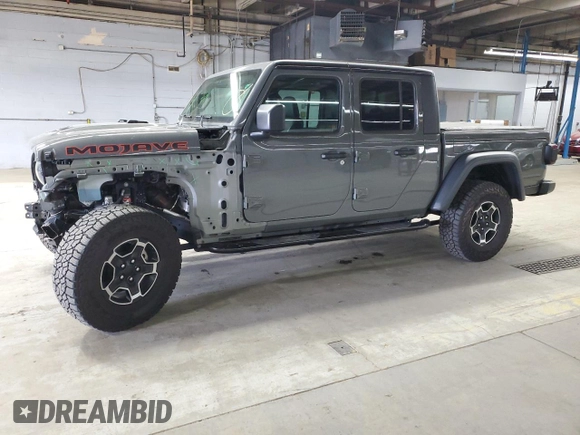 2023 Jeep Gladiator Mojave with VIN 1C6JJTEG0PL538805, listed as a Copart auction lot 53803475 with 11,645 mi miles and Salvage title. Bid and sale history available at DreamBid. Image 1.