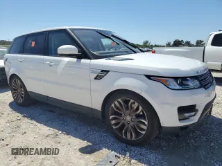 2017 Land Rover Range Rover Sport HSE with VIN SALWR2FVXHA157662, listed as a Copart auction lot 48779265 with 64,267 mi miles and Salvage title. Bid and sale history available at DreamBid. Image 4.
