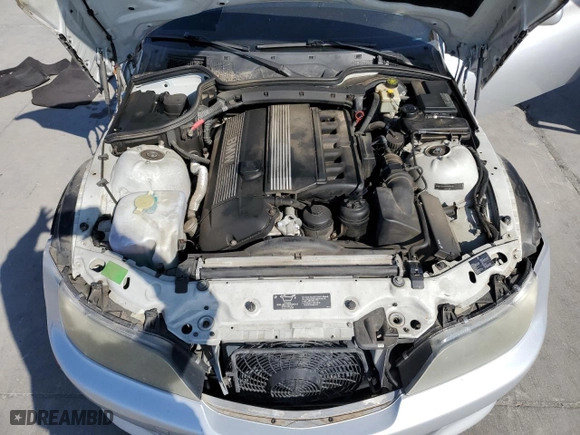 2001 BMW Z3 2.5i with VIN WBACN33431LK45838, listed as a Copart auction lot 77141714 with 113,754 mi miles and Salvage Title. Bid and sale history available at carsss.com. Image 11.
