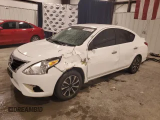 2017 Nissan Versa SV with VIN 3N1CN7AP2HL873642, listed as a Copart auction lot 83841234 with 138,619 mi miles and Salvage title. Bid and sale history available at DreamBid. Image 1.