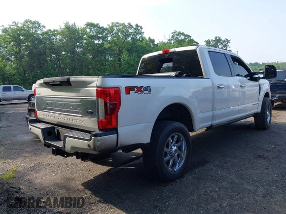 2017 Ford F-250 Lariat with VIN 1FT7W2BT0HED98616, listed as a IAAI auction lot 42154429 with 109,226 mi miles and . Bid and sale history available at DreamBid. Image 4.