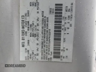2010 Ford Ranger XL with VIN 1FTKR1ED2APA32215, listed as a Copart auction lot 58259345 with 226,017 mi miles and Salvage title. Bid and sale history available at DreamBid. Image 12.