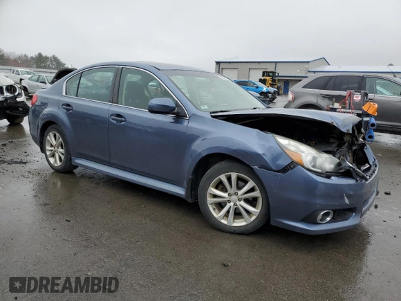 2013 Subaru Legacy Premium with VIN 4S3BMBG6XD3009506, listed as a Copart auction lot 53703915 with 247,223 mi miles and Salvage title. Bid and sale history available at DreamBid. Image 4.