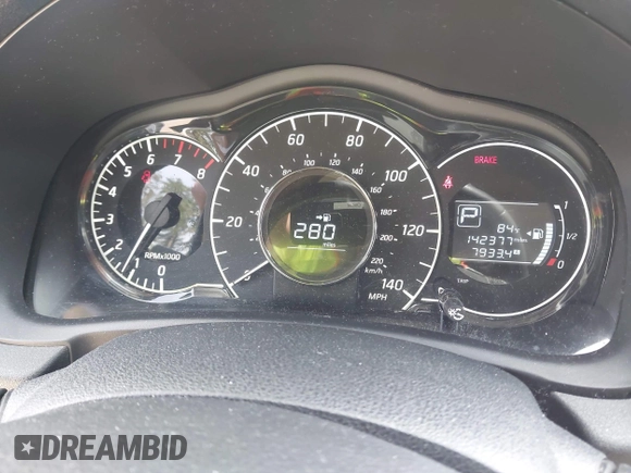2015 Nissan Note SV with VIN 3N1CE2CP5FL362374, listed as a IAAI auction lot 42449258 with 142,377 mi miles and . Bid and sale history available at DreamBid. Image 7.