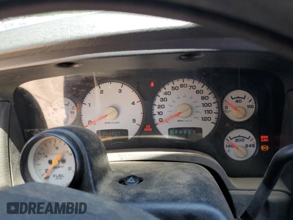 2005 Dodge 3500 SLT z VIN 3D7LS38C45G792511, wystawiony jako Copart lot #52987515 z przebiegiem 353 409 mil mil oraz Szkoda całkowita • Salvage title. Historia ofert i sprzedaży dostępna na DreamBid. Obrazek 9.