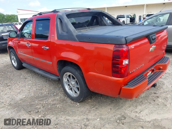 2009 Chevrolet Avalanche LTZ with VIN 3GNFK32059G229423, listed as a IAAI auction lot 42510957 with 192,935 mi miles and . Bid and sale history available at DreamBid. Image 3.