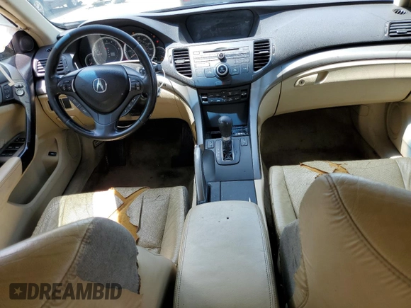 2009 Acura TSX with VIN JH4CU26669C027738, listed as a Copart auction lot 59540305 with 280,897 mi miles and Salvage title. Bid and sale history available at DreamBid. Image 8.