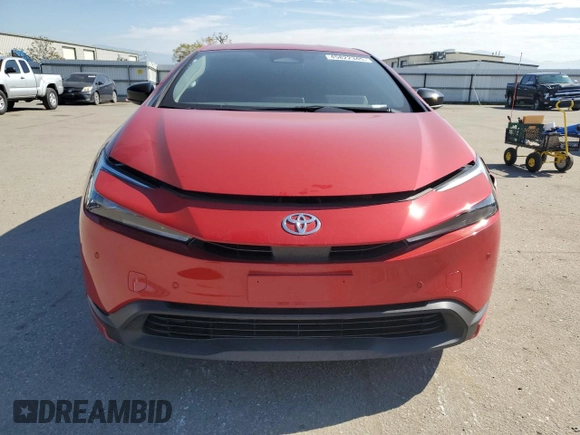 2024 Toyota Prius LE with VIN JTDADABU1R3018548, listed as a Copart auction lot 45822345 with 10,930 mi miles and Salvage Title. Bid and sale history available at carsss.com. Image 5.