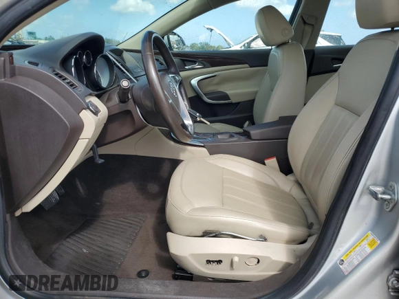 2011 Buick Regal CXL RL1 with VIN 2G4GN5EC4B9178708, listed as a Copart auction lot 51629425 with 60,827 mi miles and Salvage Title. Bid and sale history available at DreamBid. Image 7.