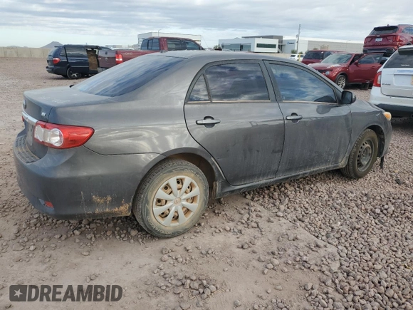 2011 Toyota Corolla L with VIN JTDBU4EEXBJ088304, listed as a Copart auction lot 53869575 with 256,817 mi miles and Clean Title. Bid and sale history available at carsss.com. Image 3.
